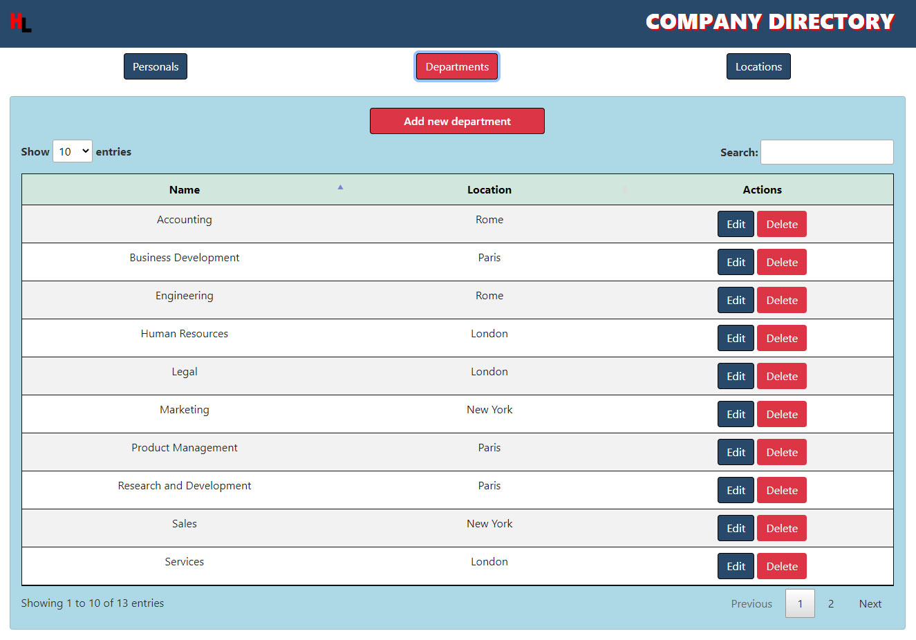 companydirectory-departments